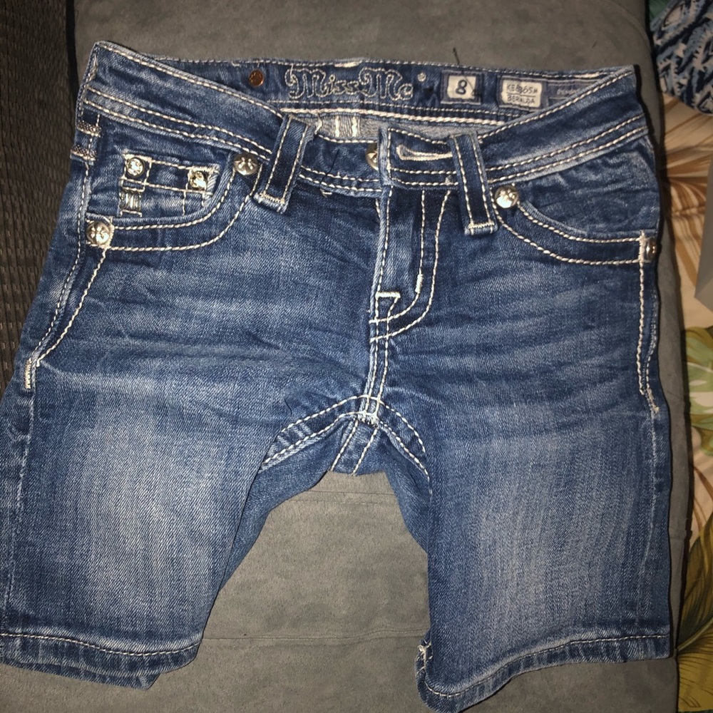 girls Miss Me Bermuda shorts & Capris